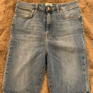 Forever 21 Denim Bermuda Shorts